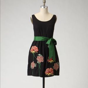 Anthropologie | Floreat Cranesbill Dress